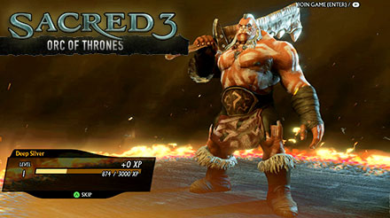 DLC Sacred 3: Orc of Thrones